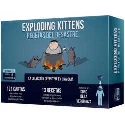 Exploding Kittens. Recetas del Desastre caja