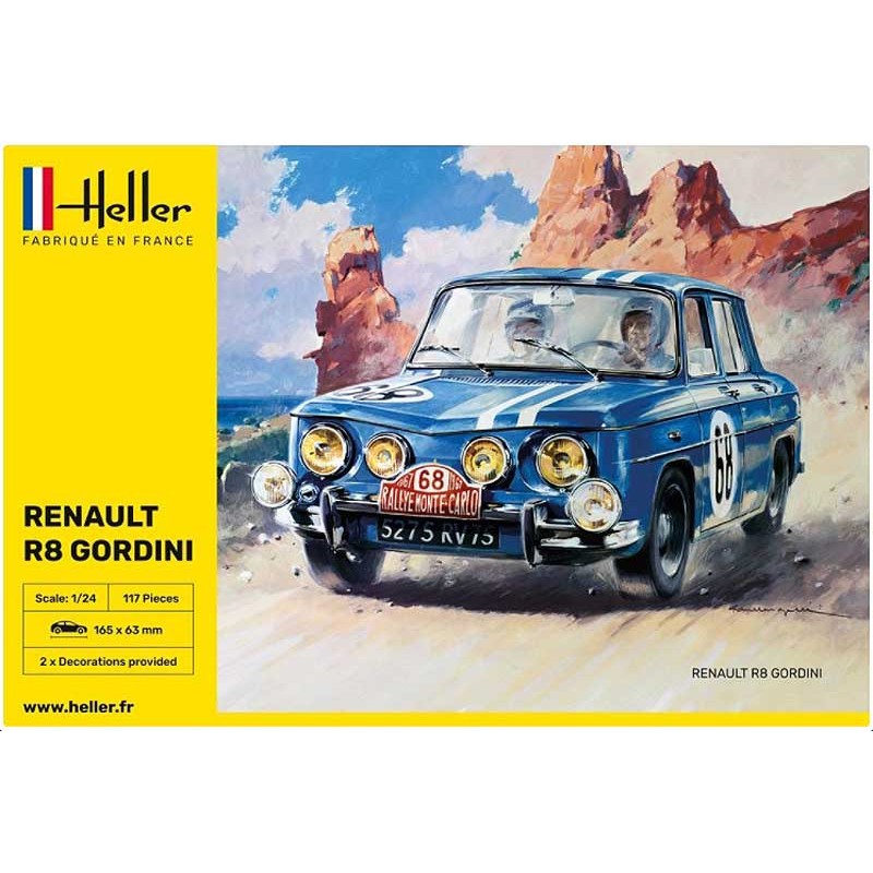 Heller_ Renault R8 Gordini_ 1/24