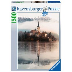 Isla de Bled - Eslovenia. Puzzle 1500 piezas