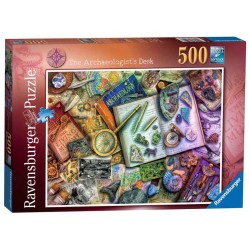 La Mesa del Arqueólogo. Puzzle 500 piezas