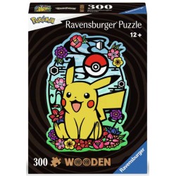 Pokemon. Wooden Puzzle 300 piezas