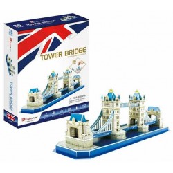Puente de la Torre de Londres. Puzzle 3D