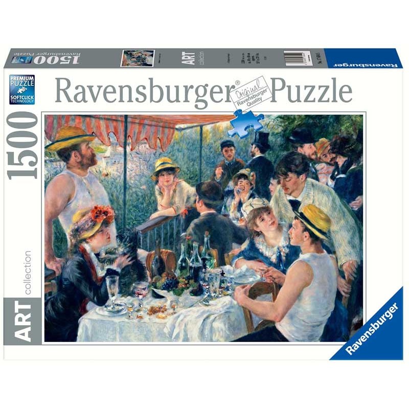 El Almuerzo de los Remeros, Renoir. Puzzle Art 1500 piezas.