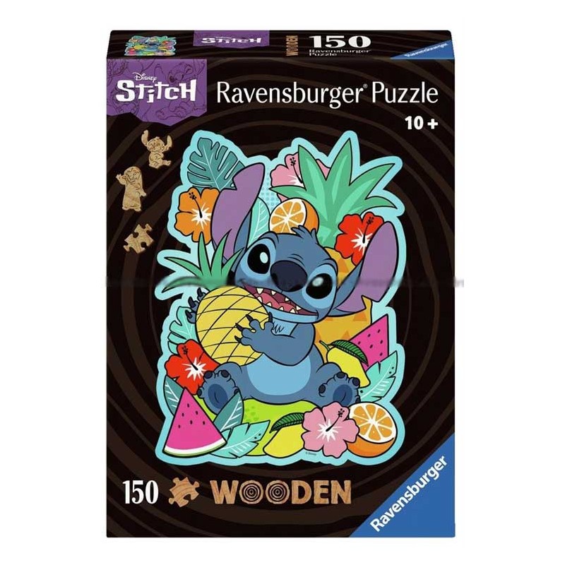 Disney Stitch. Wooden Puzzle 150 piezas