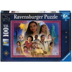 El Reino de los Deseos. Disney Wish. Puzzle 100 piezas