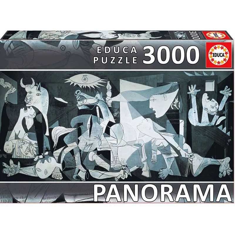 Guernica, Pablo Picasso. Panorama Puzzle 3000 piezas