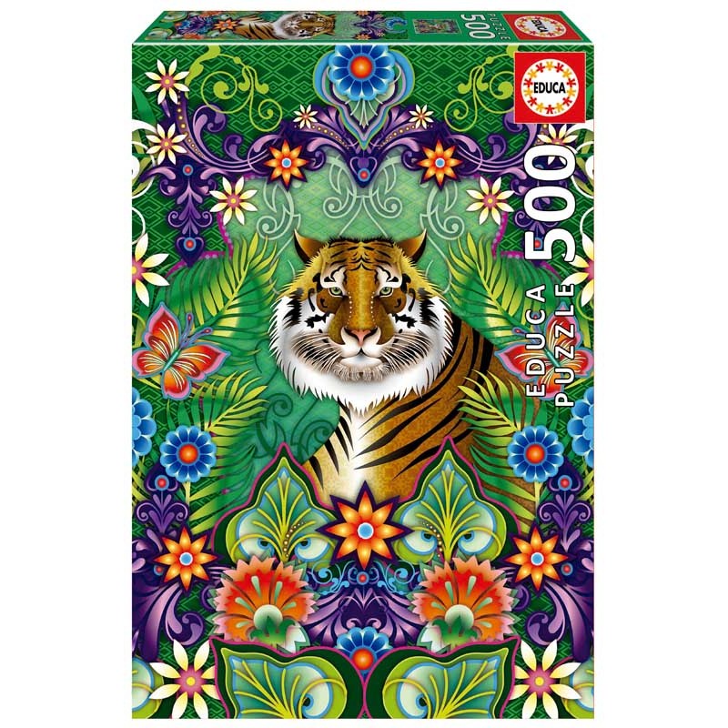 Tigre de Bengala. Puzzle 500 piezas