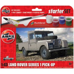 Airfix_ Land Rover Series 1 Pick-Up (Stater Set)_ 1/43