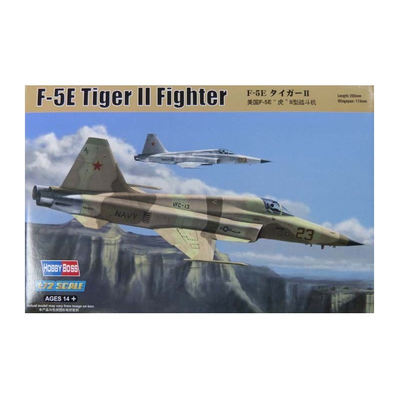 Hobby Boss_ F-5E Tiger II Fighter_ 1/72