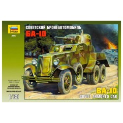 Zvezda_ BA-10 Soviet Armoured Car_ 1/35 caja