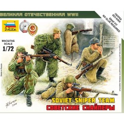 Zvezda_ Soviet Sniper Team_ 1/72