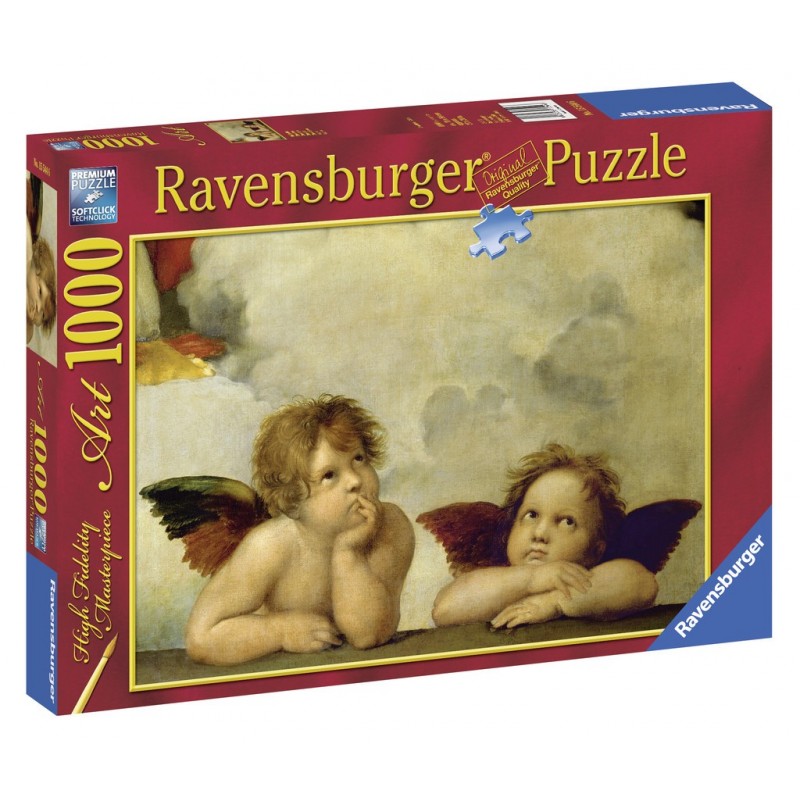 Ravensburger Art 15544_ Querubines (Raffaello). Puzzle 1000pcs.