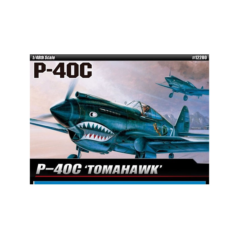 ACADEMY_P-40C_1/48