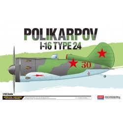 Academy_ Polikarpov I-16 Type 24_ 1/48