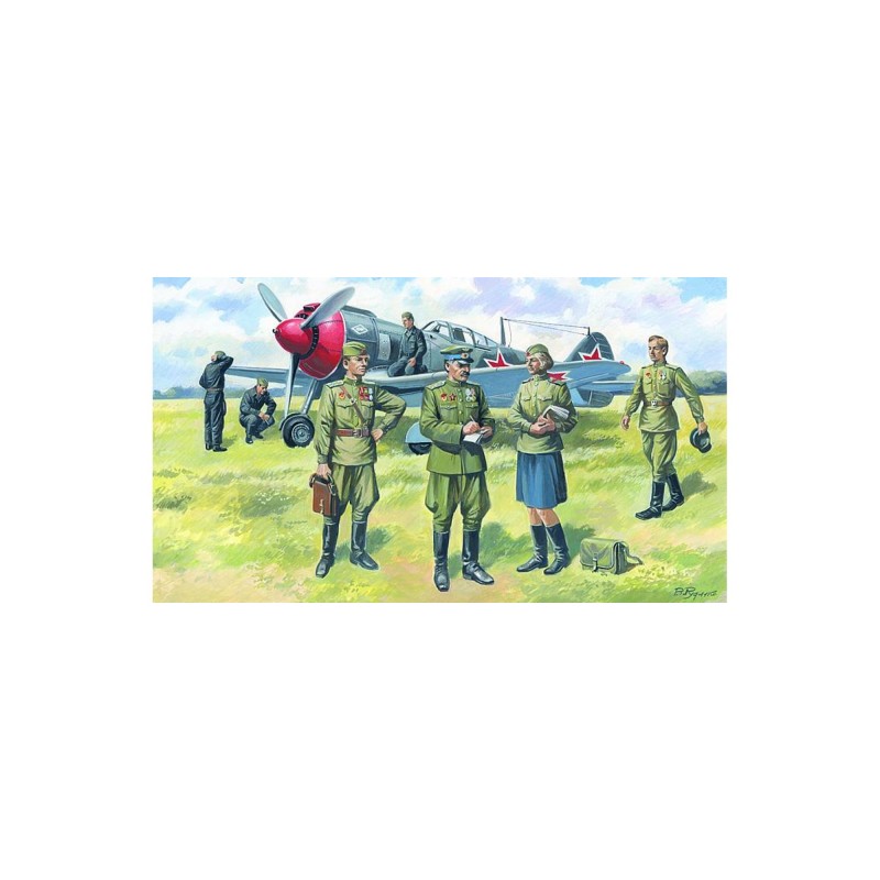 ICM_ GERMAN LUFTWAFFE PILOTS AND GROUND PERSONAL, 1939-1945_ 1/48