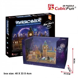 CUBIC FUN_LONDON AT NIGHT - MAGIC BOX - 3D PUZZLE