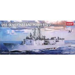 Academy_ Uss Oliver Hazard Perry FFG-7, Us Navy Guided Missile Frigate_ 1/350