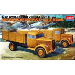 ACADEMY_GERMAN CARGO TRUCK (EARLY & LATE)_1/72