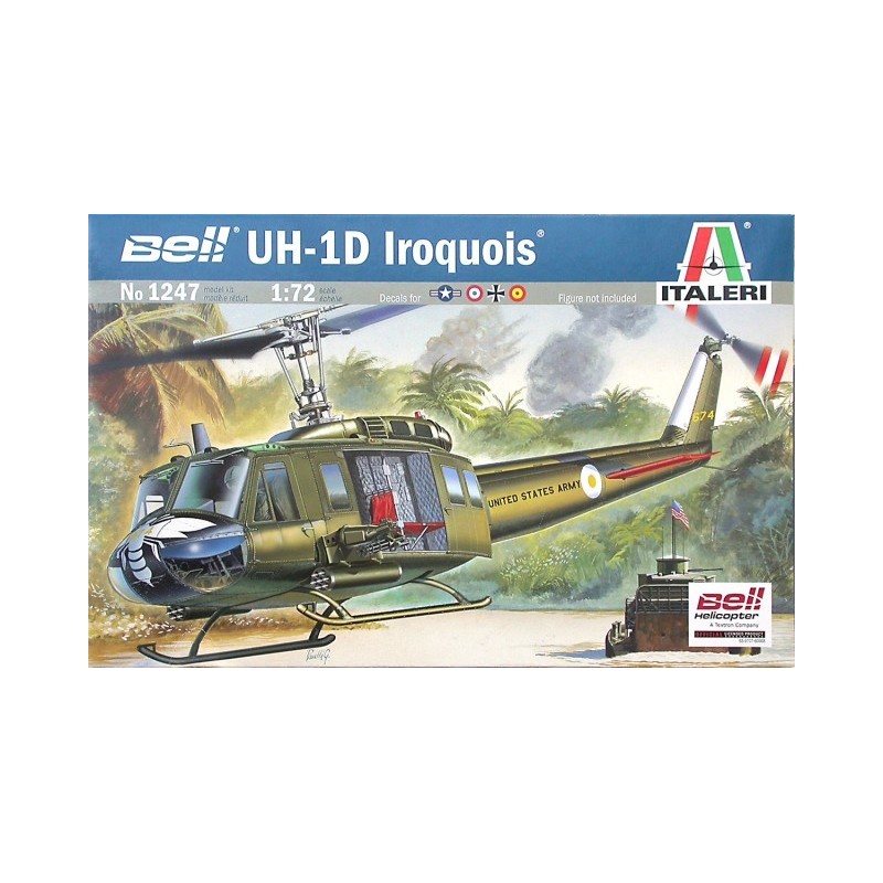 Italeri_ Bell UH-1D Iroquois (con calcas españolas)_ 1/72