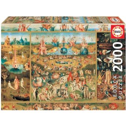 Educa_ El Jardín de las Delicias_ Puzzle 2000 piezas