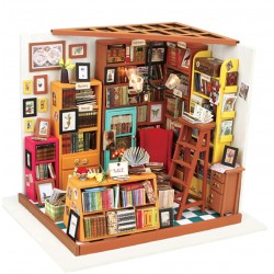 Diy Miniature House_ El estudio de Sam 1/24