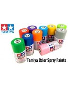 Tamiya spray, pinturas laca sintética en eaerosol de facil aplicación